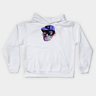 Abstract face Kids Hoodie